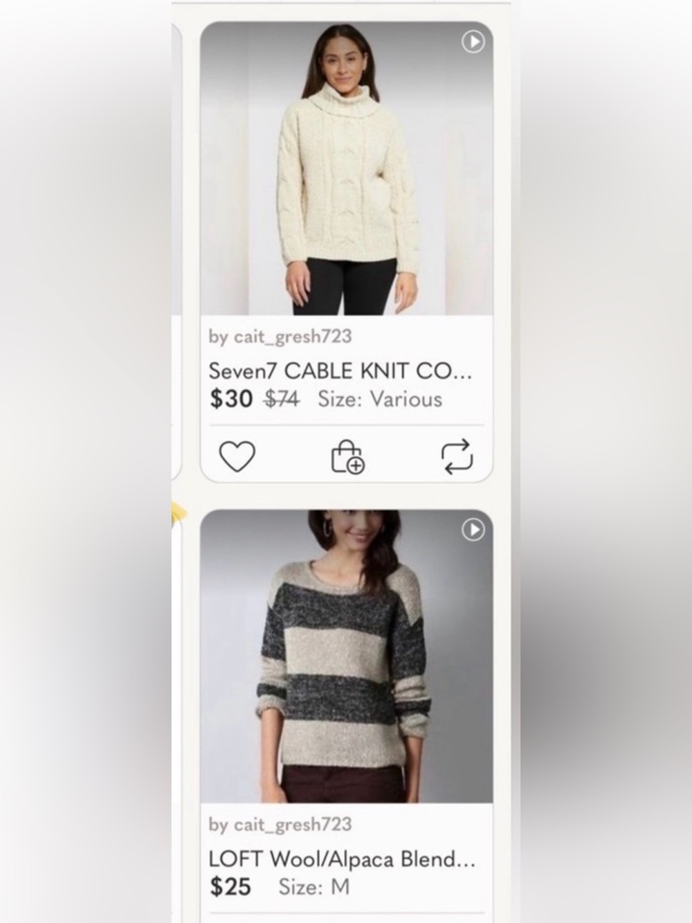 Size Medium Sweater Bundle